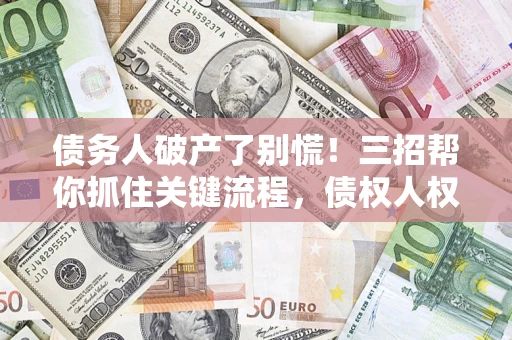 武汉债务人破产了别慌！三招帮你抓住关键流程，债权人权益不再缩水