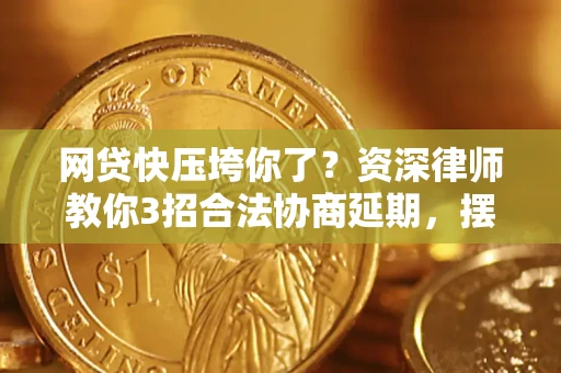 武汉网贷快压垮你了？资深律师教你3招合法协商延期，摆脱暴力催收！