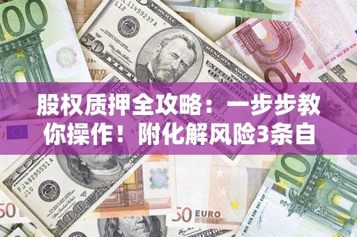 武汉股权质押全攻略：一步步教你操作！附化解风险3条自救法则