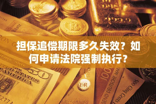 武汉担保追偿期限多久失效？如何申请法院强制执行？
