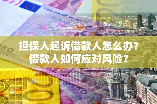 武汉担保人起诉借款人怎么办？借款人如何应对风险？