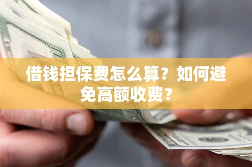 武汉借钱担保费怎么算？如何避免高额收费？