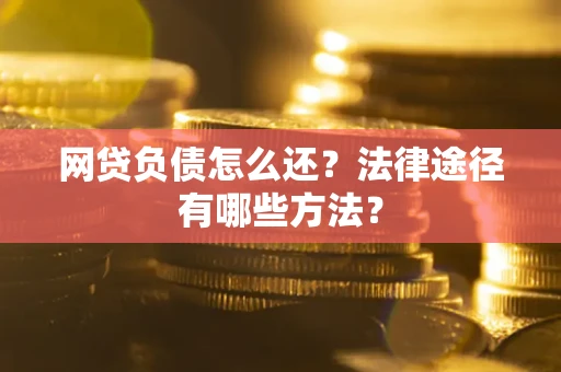 武汉网贷负债怎么还？法律途径有哪些方法？