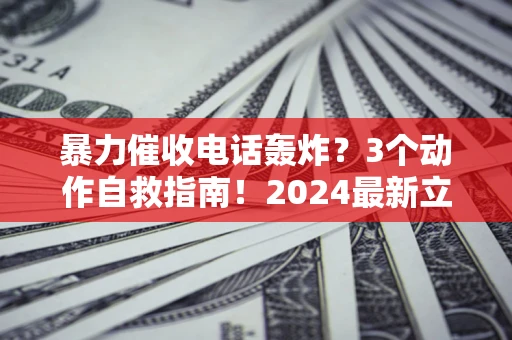 武汉暴力催收电话轰炸？3个动作自救指南！2024最新立案标准全解析