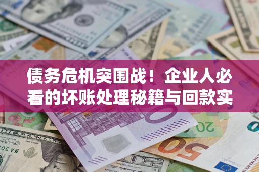 武汉债务危机突围战！企业人必看的坏账处理秘籍与回款实战指南