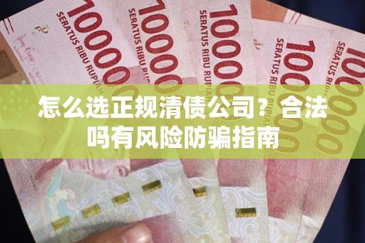 武汉怎么选正规清债公司？合法吗有风险防骗指南