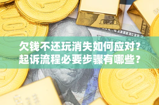 武汉欠钱不还玩消失如何应对？起诉流程必要步骤有哪些？